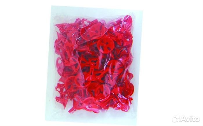 Розетка универсальная Красная 100 шт/уп