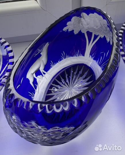 Цветной хрусталь гдр