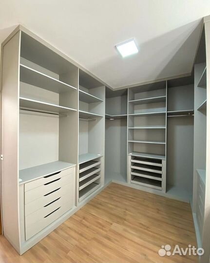 Гардеробная система с фабрики