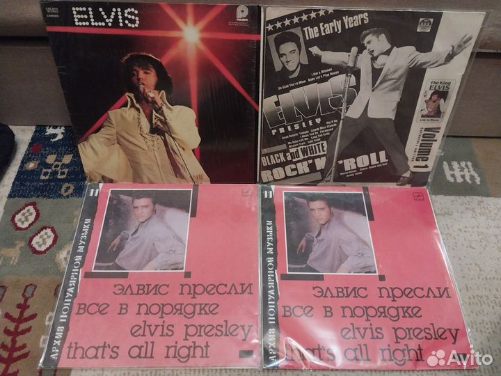 Elvis Presley пластинки