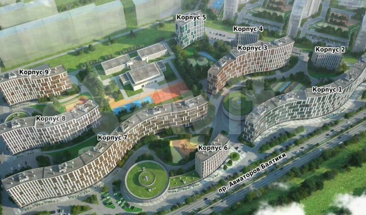 Квартира-студия, 20,9 м², 18/18 эт.