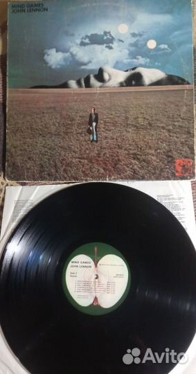 John lennon mind games 1973 apple USA