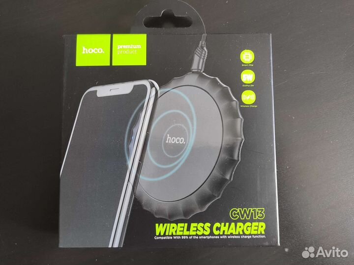 Беспроводная зарядка hoco