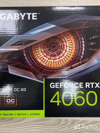 Видеокарта Gigabyte RTX4060 windforce OC 8GB