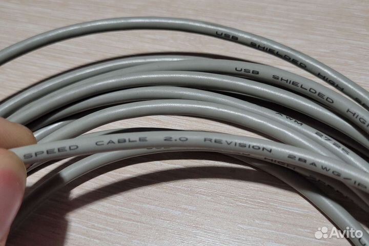 Кабель USB2.0 папа-мама 5 метров