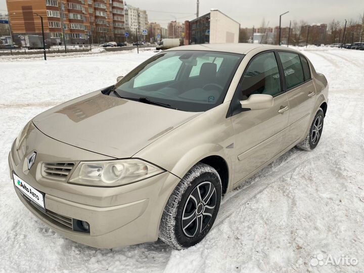 Renault Megane 1.6 AT, 2008, 214 000 км