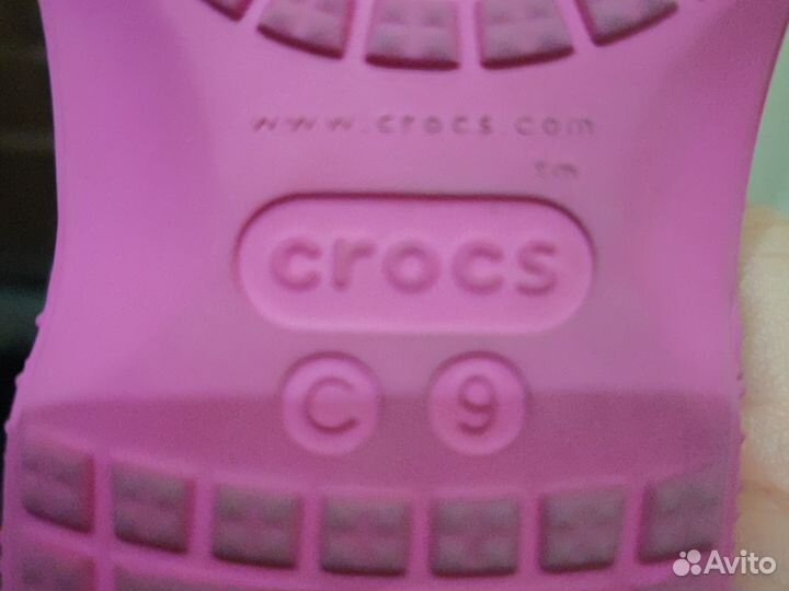 Сланцы crocs детские