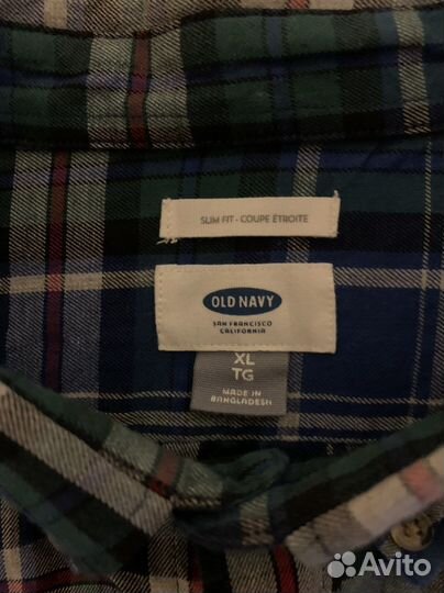 Рубашка Old Navy фланель мужская оригинал