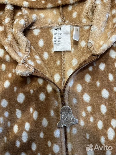 Кигуруми Олененок 110/116 H&M