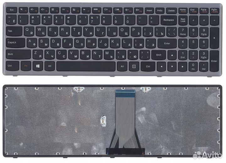 Клавиатура для ноутбука Lenovo G500S c подсветкой