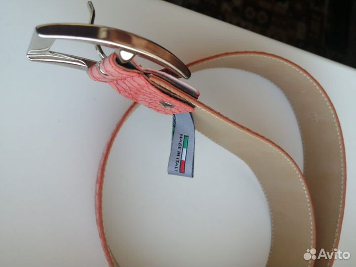 Ремень женский кожаный натуральный