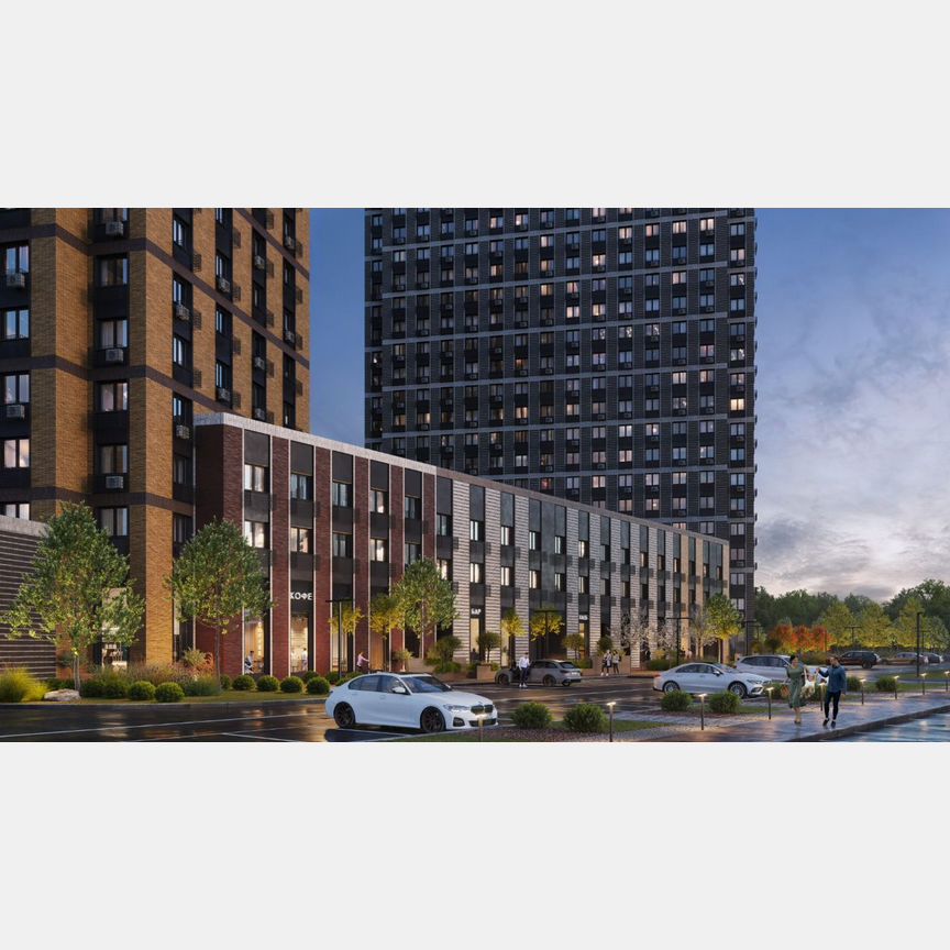 2-к. квартира, 66,1 м², 16/23 эт.