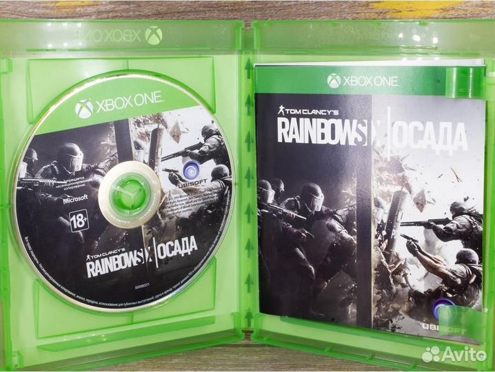 Диск для Xbox One Tom Clancy's Rainbow Six Осада