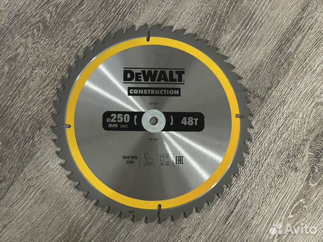 Dewalt Пильный диск construct (250х30 мм; 48 ATB)
