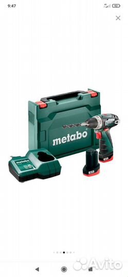 Аккумуляторная дрель-шуруповерт Metabo PowerMaxx