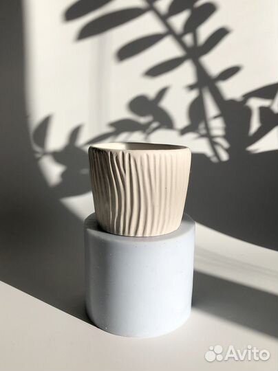 Силиконовая форма для гипса Кашпо Дерево