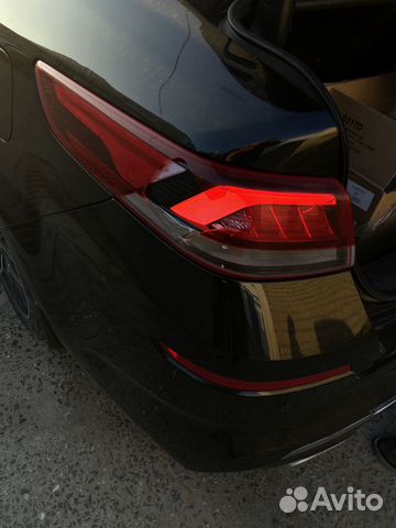 Задняя фара на kia optima