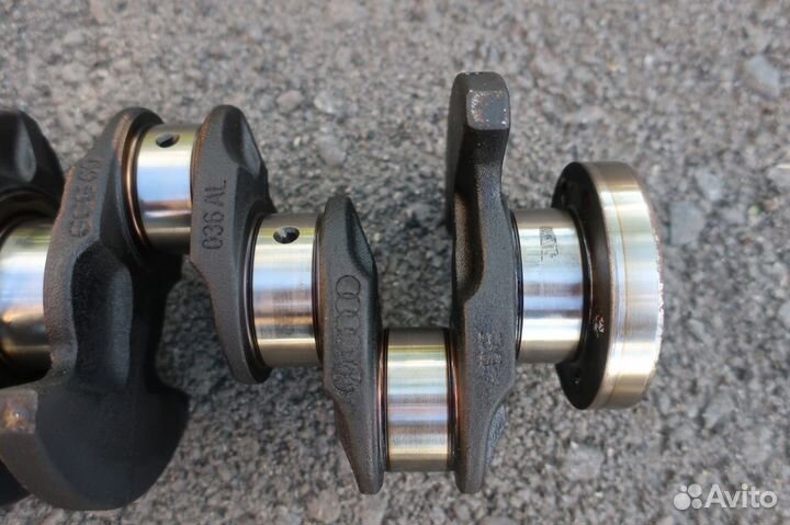 Коленвал VAG VW Polo mk4, Skoda Fabia 1,4