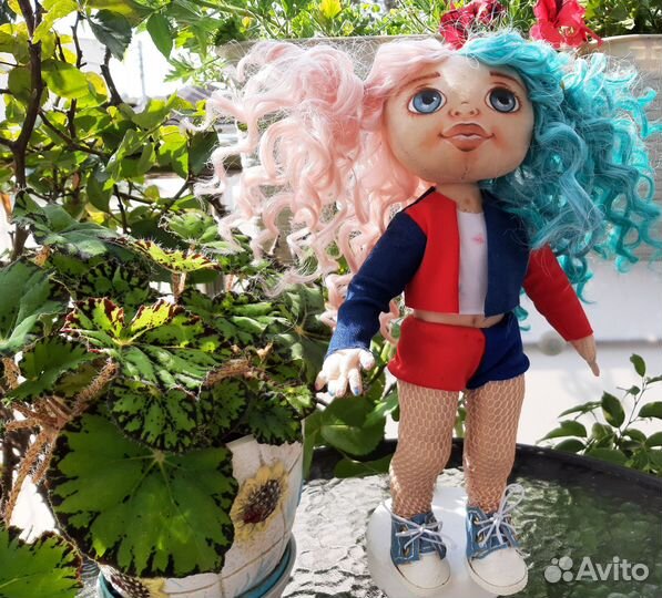 Кукла текстильная игровая.Ручная работа