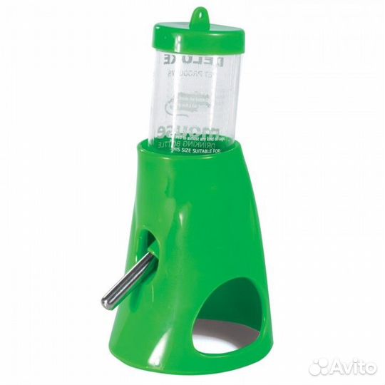 Домик-поилка little town для мелких животных 2в1