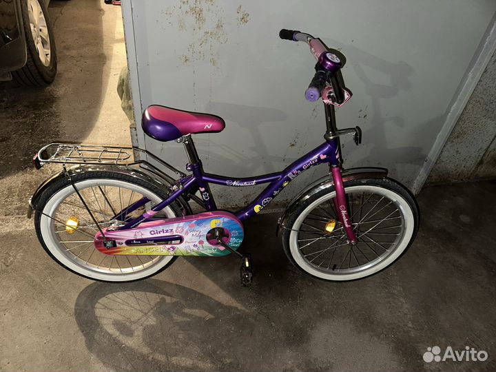 Велосипед детский novatrack little girlzz 20
