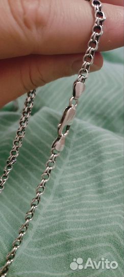 Мужская серебряная цепь бу