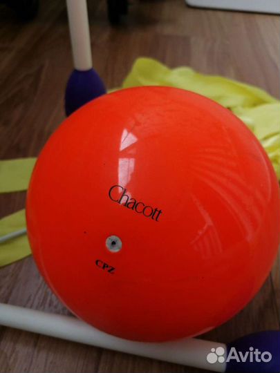 Гимнастический мяч р15 +булавы