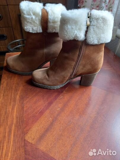 Ботильоны натуральная кожа