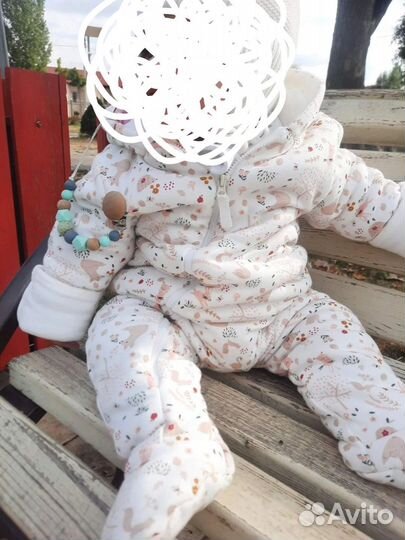 Весенний комбинезон 80 для девочки