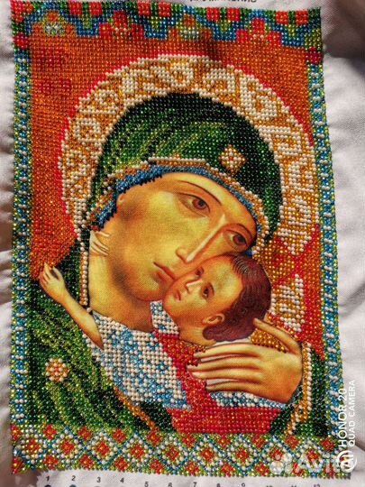 Икона из бисера