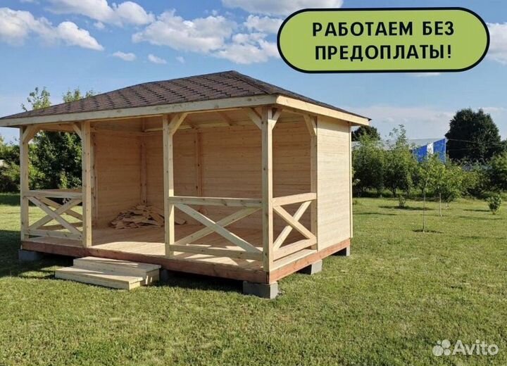 Уличная беседка