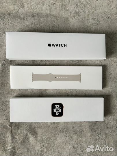 Коробка от apple watch, iPhone