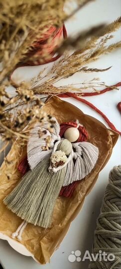 Макраме ангел