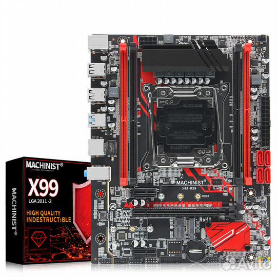 Материнки Intel X99 RS9 / MR9A / K9 LGA 2011-3