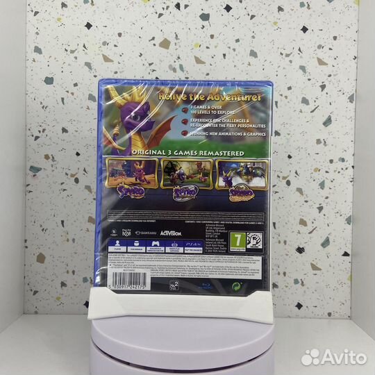 Ps4 PS5 Spyro Reignited Trilogy PS4 англ игра