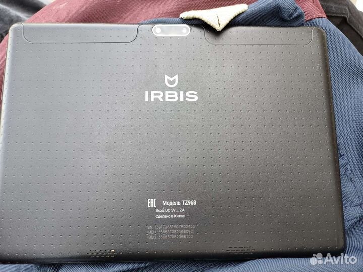 Планшет irbis tz968