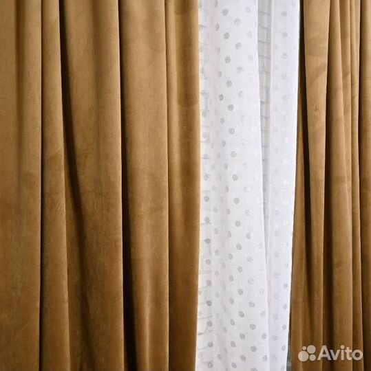 Прямые шторы блекаут на заказ