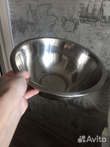 Салатник. Чашка, миска железная Икея