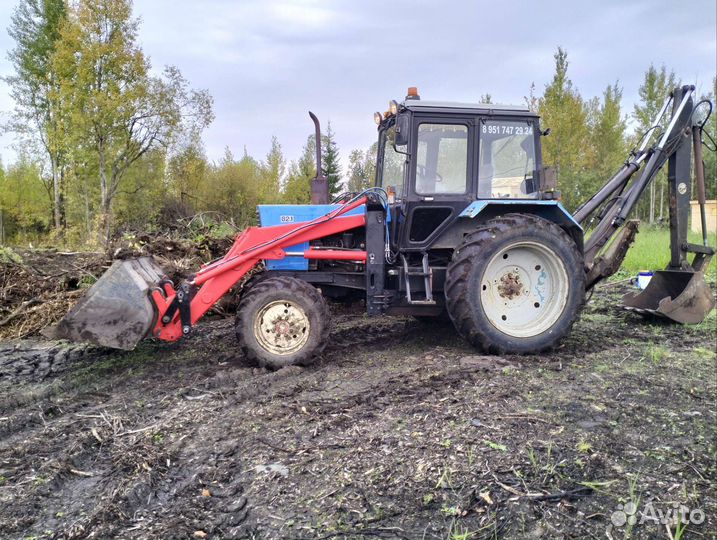 Услуги экскаватора погрузчика