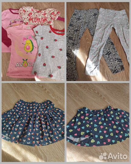 Вещи пакетом на девочку, 5-6 лет