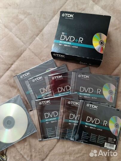 Диски DVD+R TDK