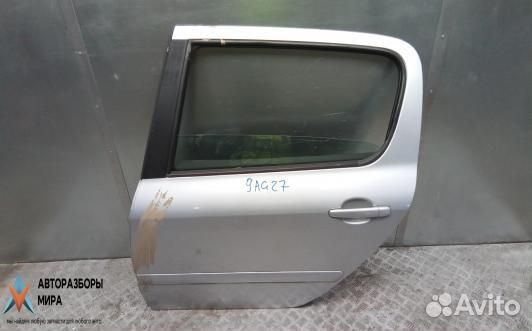 Дверь задняя левая Peugeot 307 рест. 2006