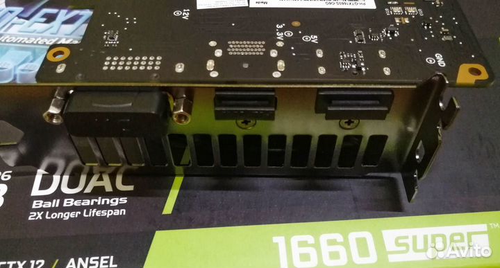 GTX 1660 Super (Гарантия) Asus Phoenix 6Gb