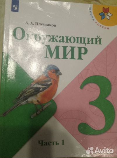 Учебник Окружающий мир 3 класс 1 часть