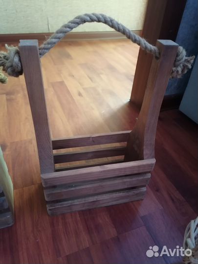 Ящик кашпо корзина