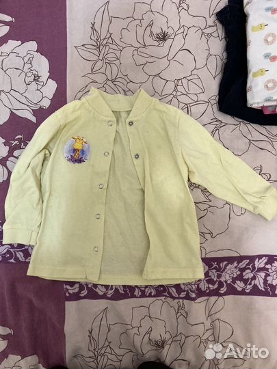 Вещи пакетом на девочку 1год