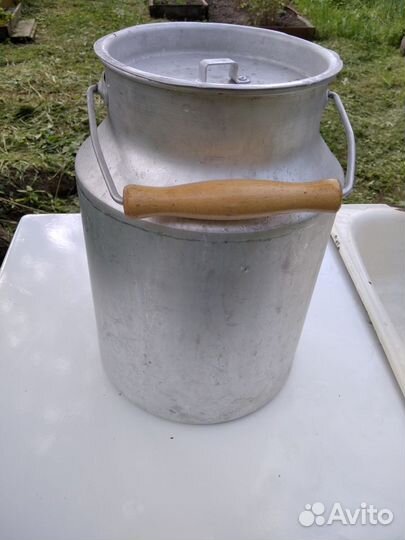 Бидон алюминиевый 10 литров СССР