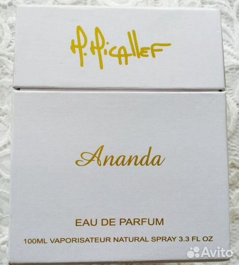 M.micallef Ananda 100 ml Оригинал