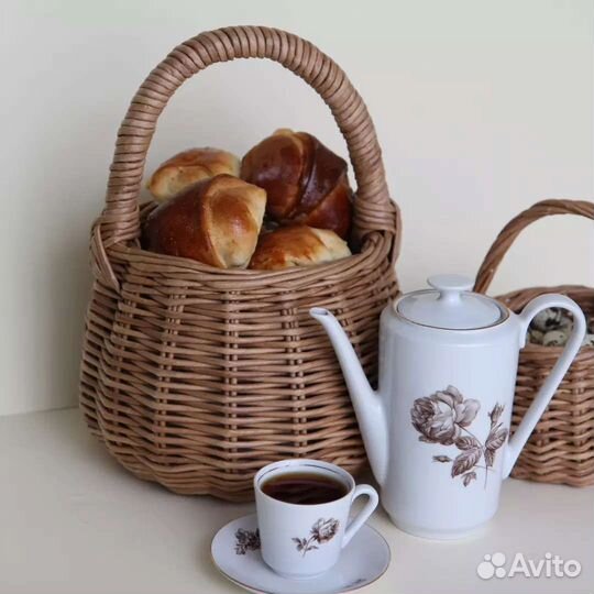 Корзина плетеная