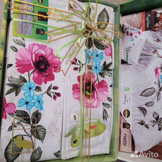 Комплект постельного белья евро